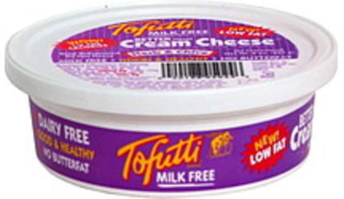 Tofutti cream cheese nutrition