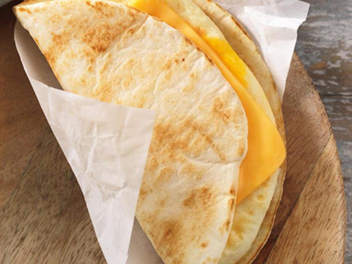 Egg and cheese wake up wrap nutrition