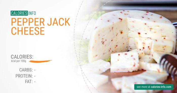 Nutrition Facts Pepper Jack Cheese A Deep Dive