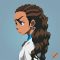 Katara Hair Loopies Wavy Toph Hairstyle Tutorial