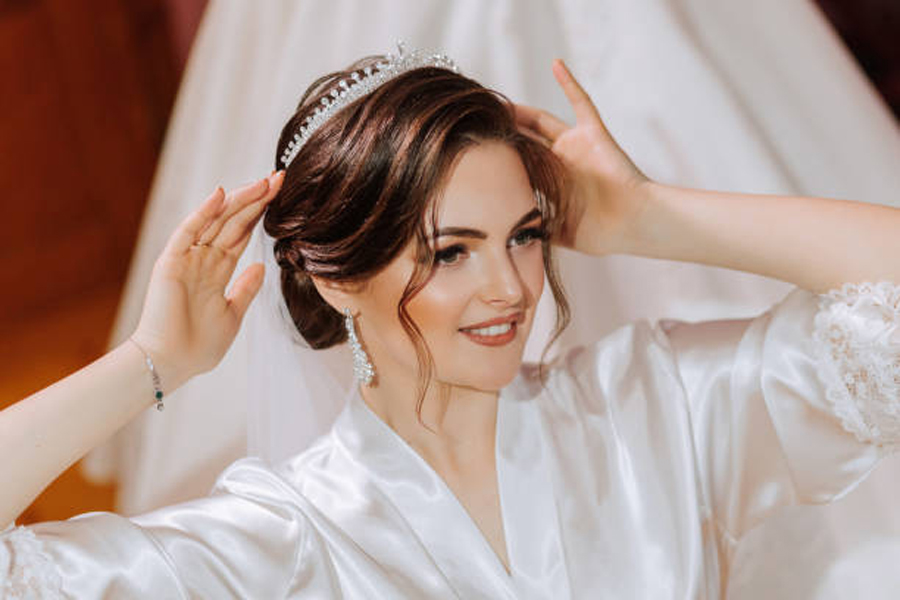 Bridal Hairstyles for Medium Length Hair