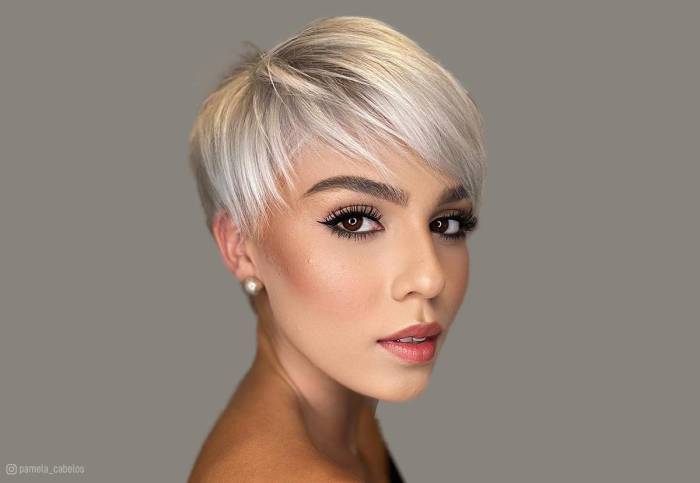 Hairstyles for short hair with bangs