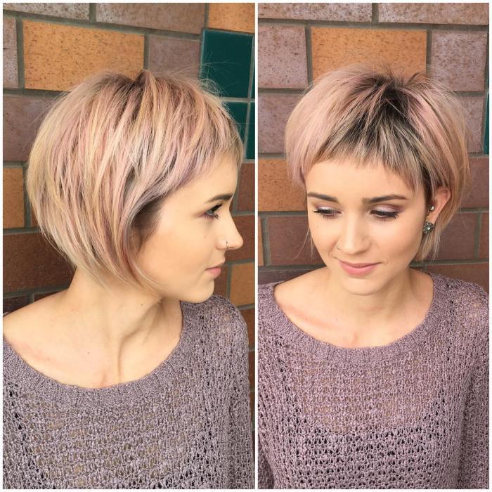 Short hairstyles for fine hair