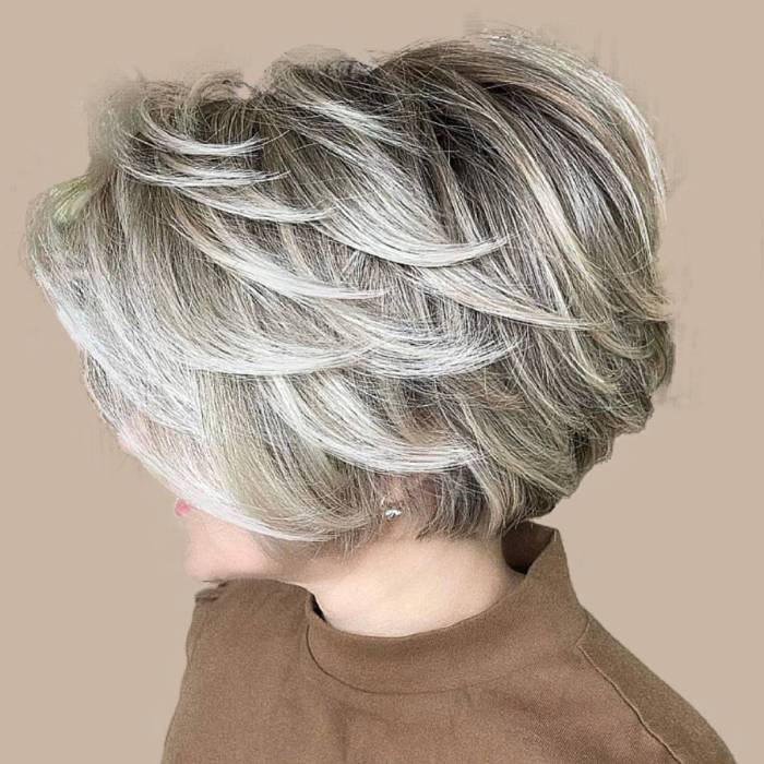 Layer Cut Hairstyle for Short Hair