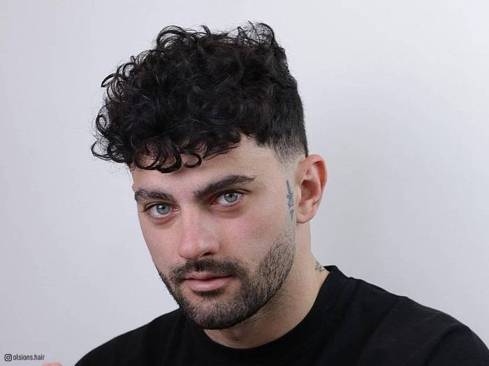 Curly hair mens hairstyle black long guys men hairstyles male very haircuts beard get guy skin man attractive find women