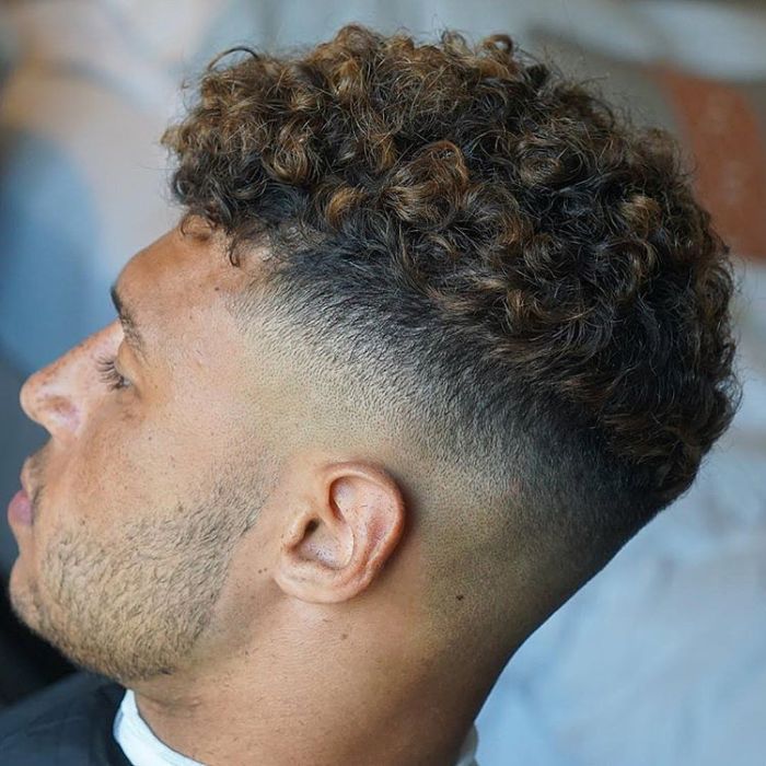 Hairstyles for curly hair men