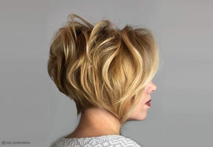 Hairstyles for short and thick hair