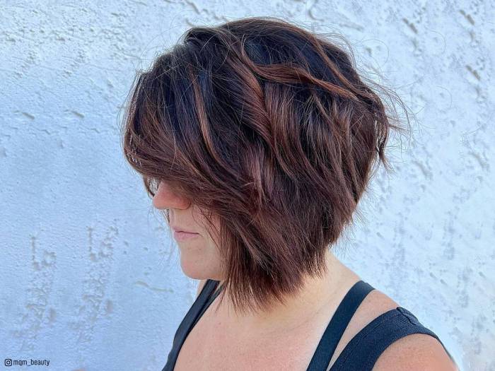 Hairstyle for short hair