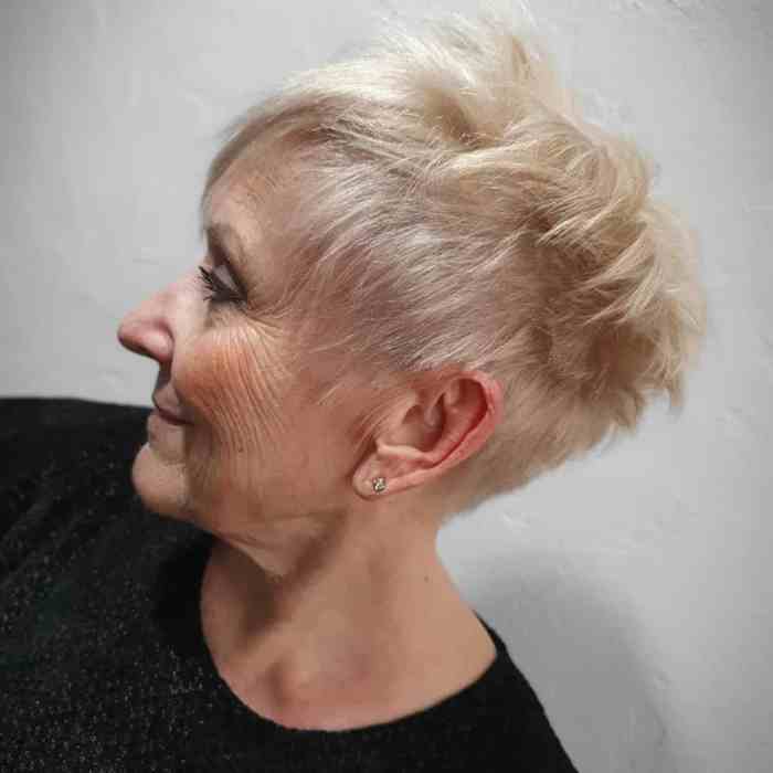 Older short hairstyles for fine hair over 60