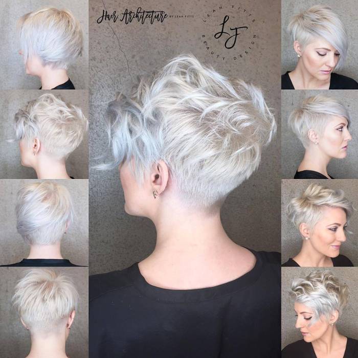 Short hairstyles for women with thick hair